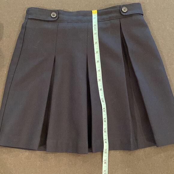 Dockers Kids Girls School Uniform Pleated Skirt Navy Size 10 Regular - Picture 9 of 12